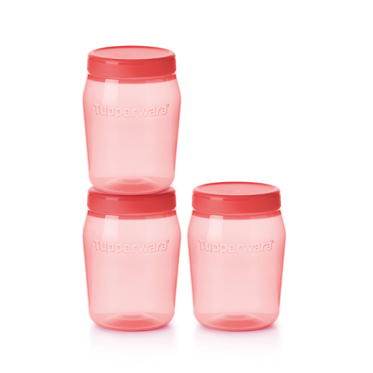 Tupperware Evrensel Kavanoz 550 ml Kor Pırıltı 3’lü Set