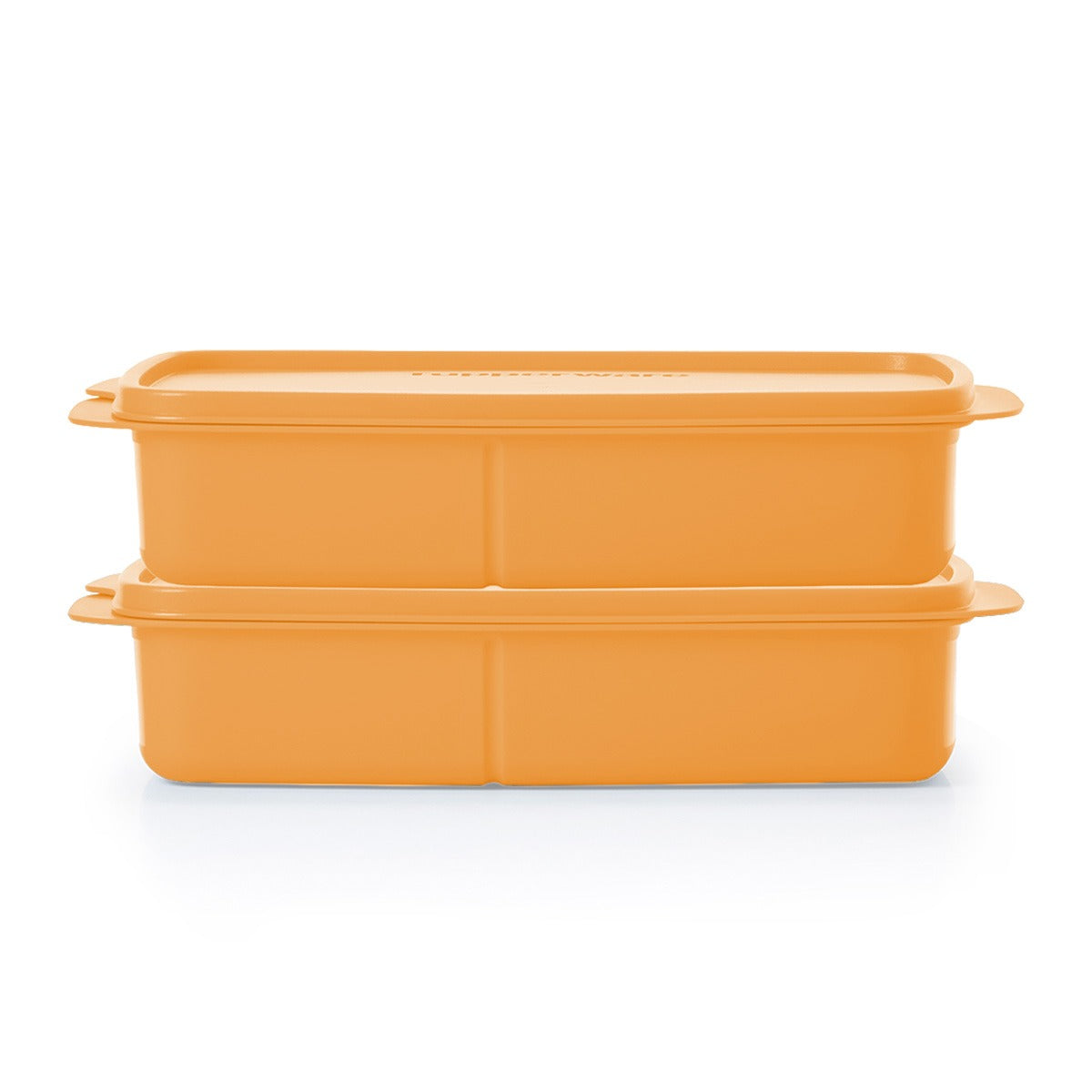 Tupperware Bölmeli Beslenme Kutusu 1L Portakal 2’li Set