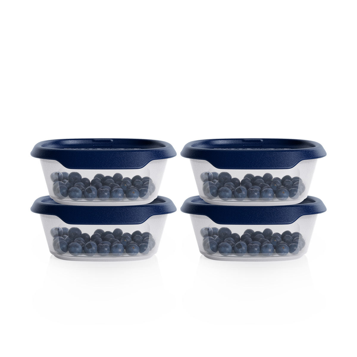 Tupperware Tek Dokunuş Küçük Kare 220ml 4’lü Set