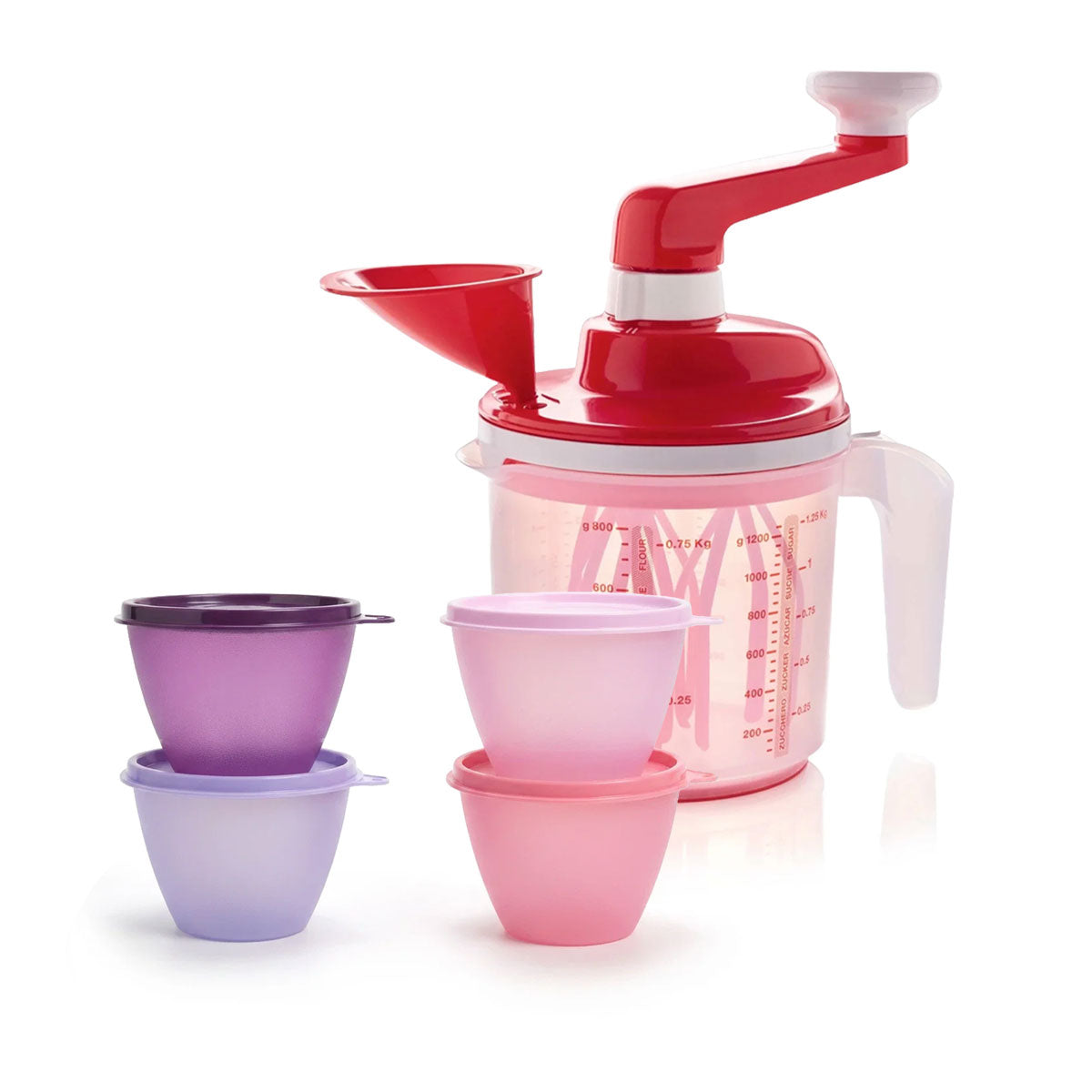 Tupperware Supersonic Çırpıcı 1.25L ve Buzdolabı Kapları Set