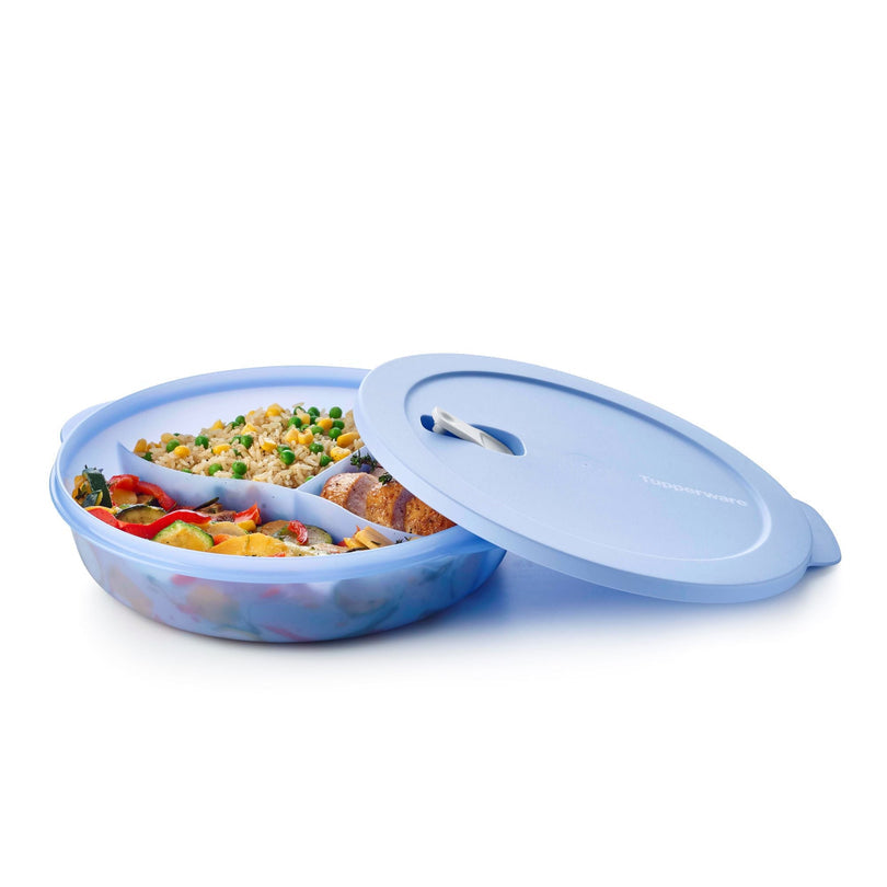 Tupperware Micro Bölmeli Kap 1.4L Mor