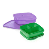 Tupperware Bölmeli Beslenme Kutusu 550 ml 2’li Set