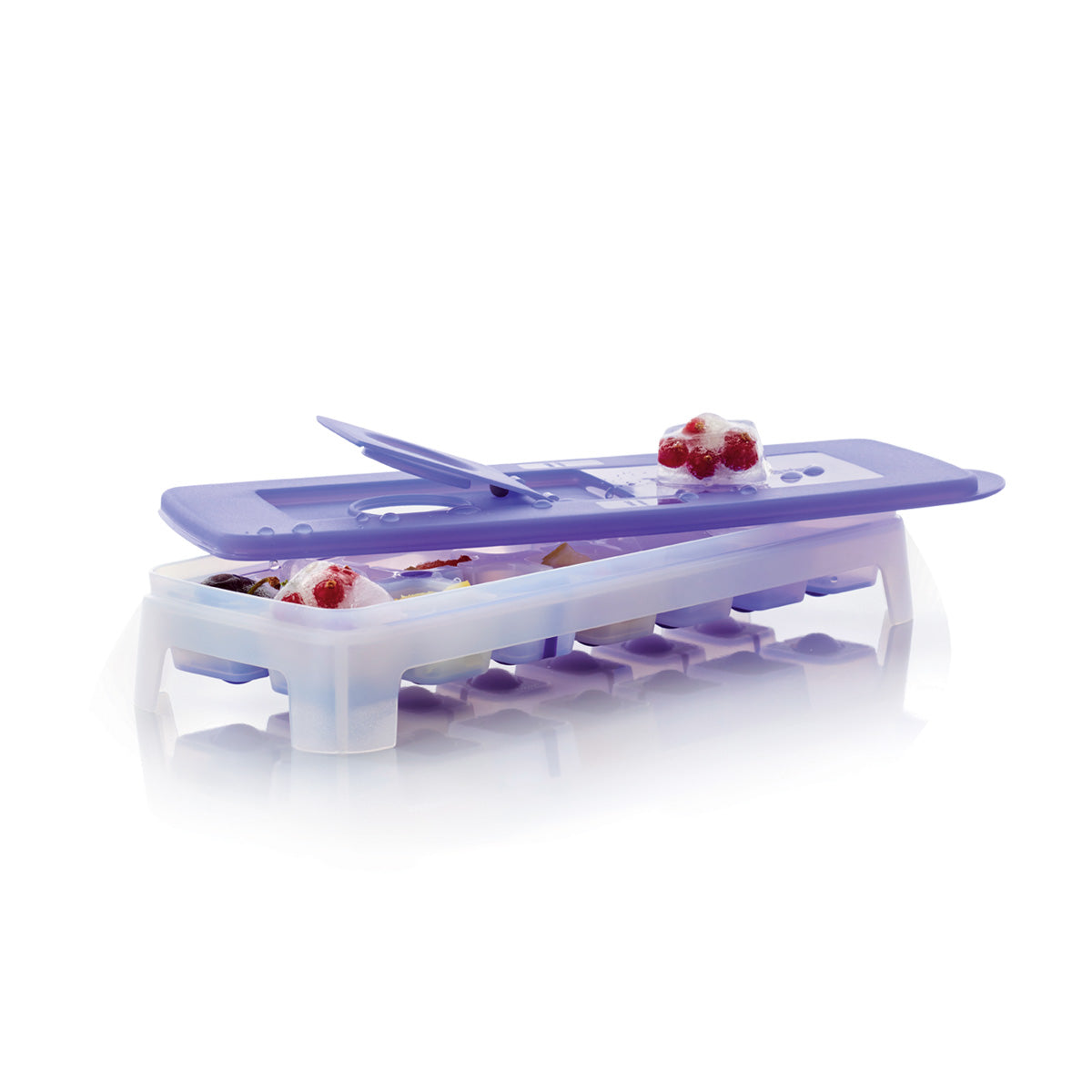 Tupperware Buz Kalıbı 14lü Mürdüm