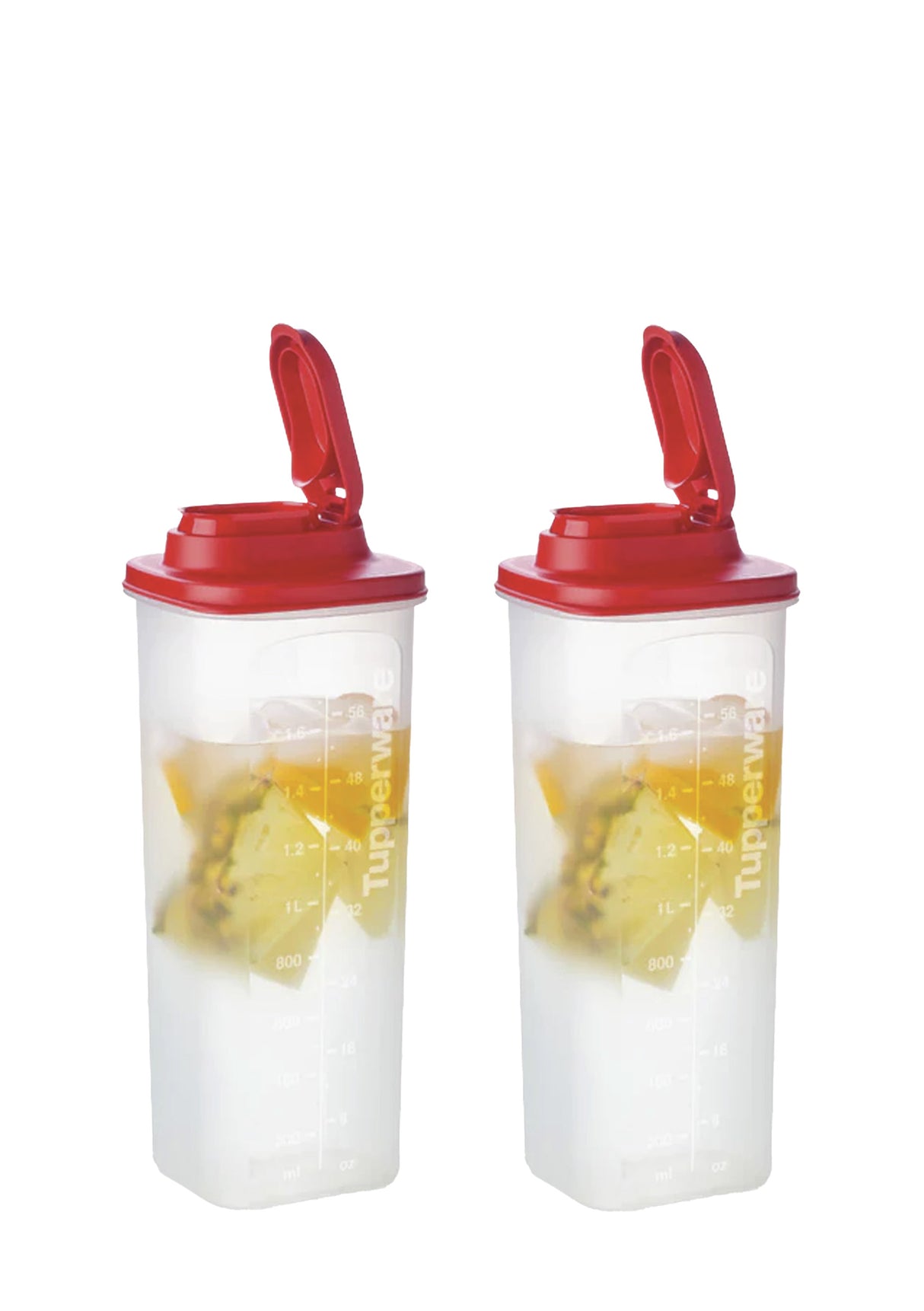 Tupperware Çok Amaçlı Sürahi Kırmızı 2L 2’li Set