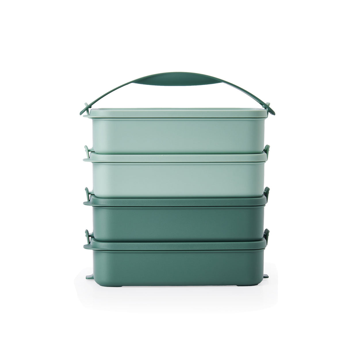 Tupperware Gezgin Kap Dikdörtgen 4'lü 900ml
