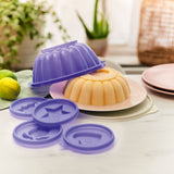 Tupperware Jel Servis Kalıbı Mürdüm