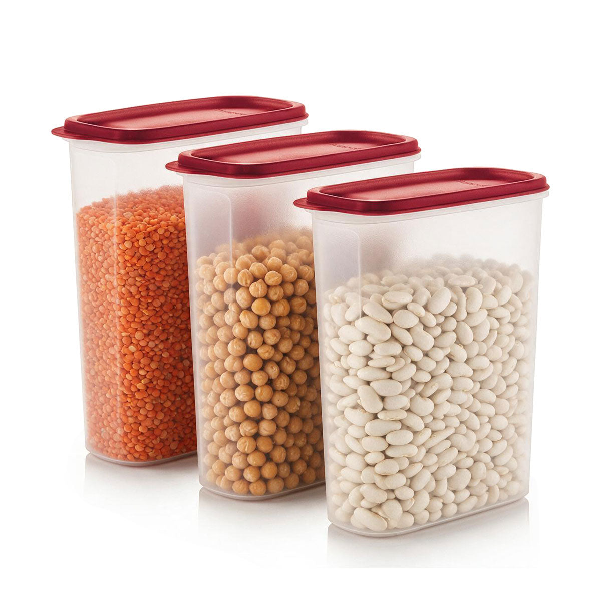 Tupperware Modüler Saklama Kabı Oval-4 3’lü Set