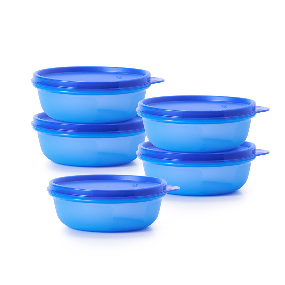 Tupperware S&S Kap 300 ml Gökyüzü 5'li Set