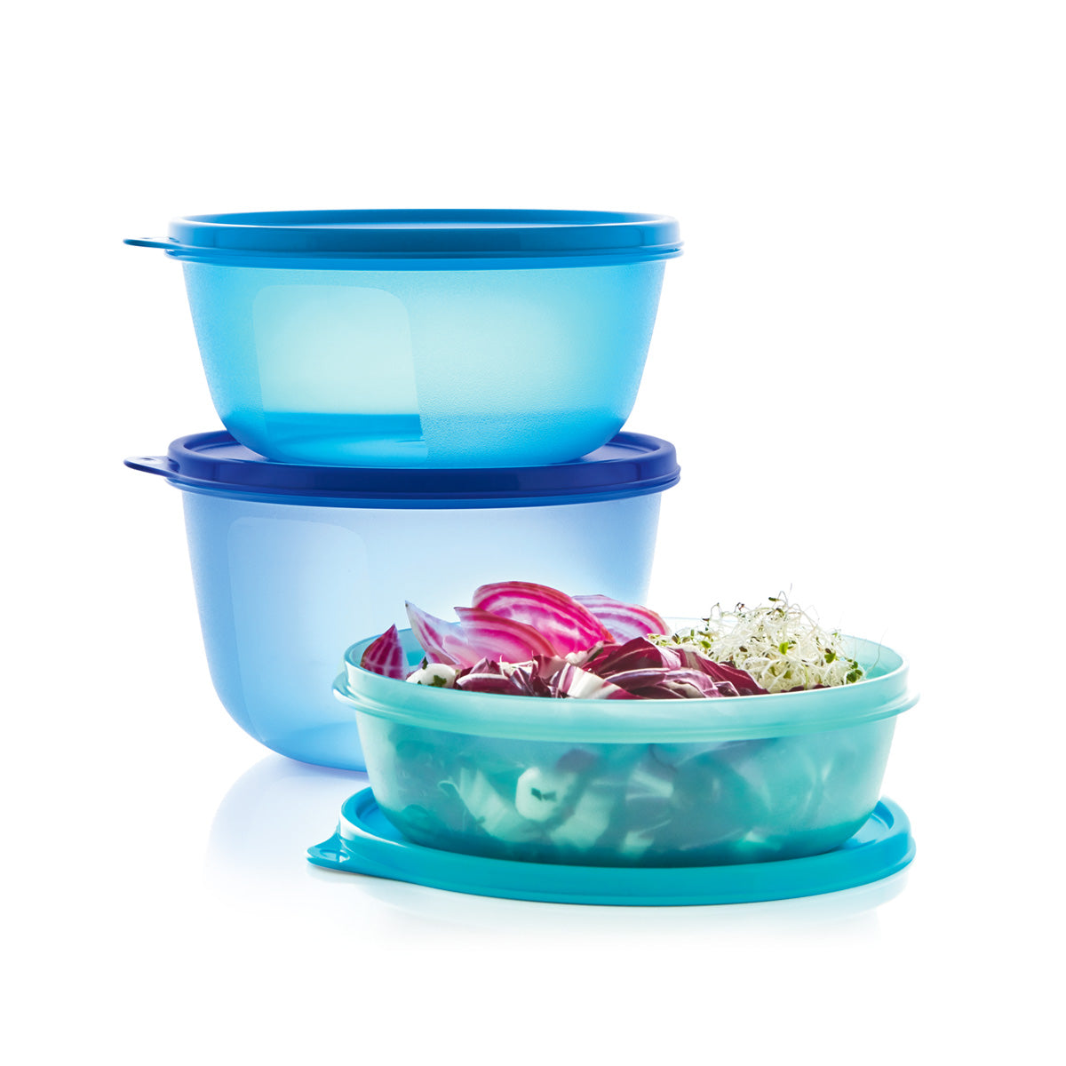 Tupperware S&S Kap 3lü Set